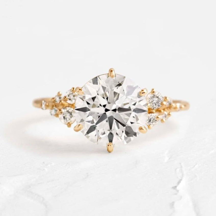 Eternal Round Cut Engagement Ring