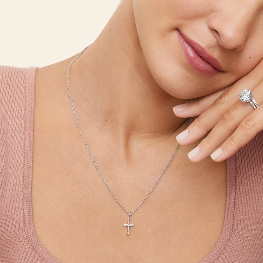 Cross Diamond Pendant