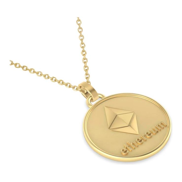 Ethereum  Coin Pendant