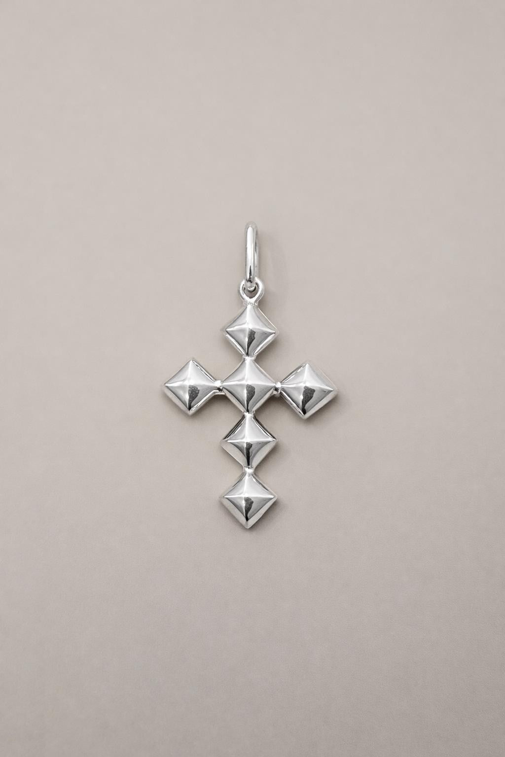 Small Gold Cross Pendant Delicate Religious Jewelry Christian Necklace Charm Faith Gift Minimalist Knife Edge