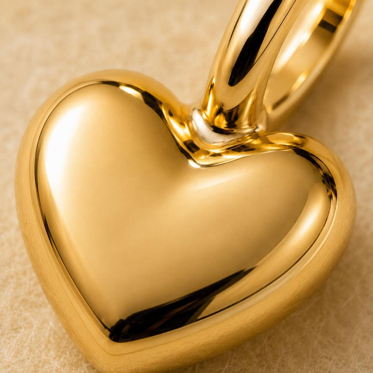 Dainty Heart Pendant Necklace Tiny Love Charm in Solid Gold or 925 Sterling Silver Minimalist Handmade Gift for Her