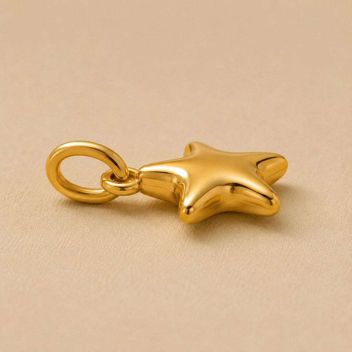 Star Pendant Tiny Gold Sterling Silver Celestial Pendant Minimalist Handmade Gift