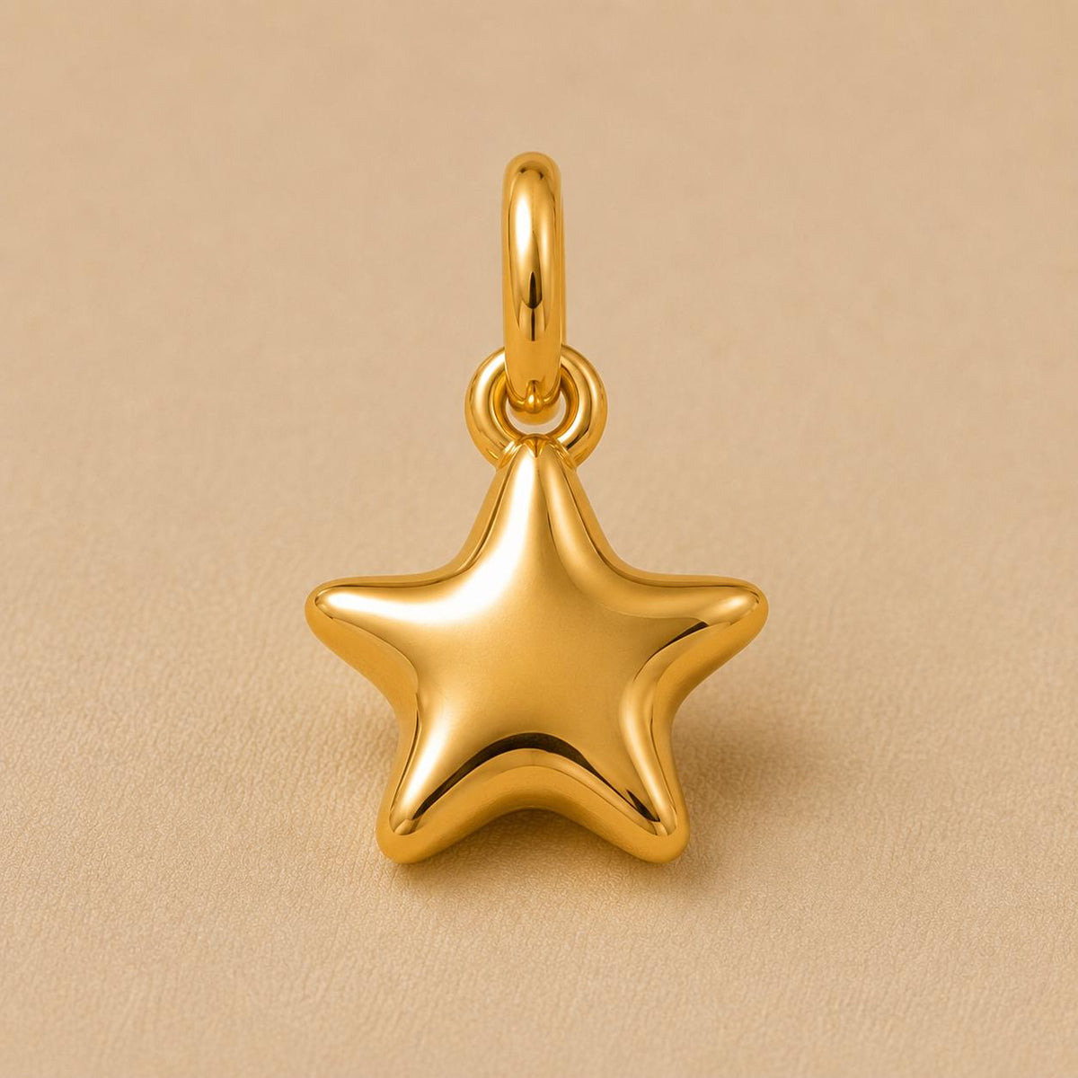 Star Pendant Tiny Gold Sterling Silver Celestial Pendant Minimalist Handmade Gift