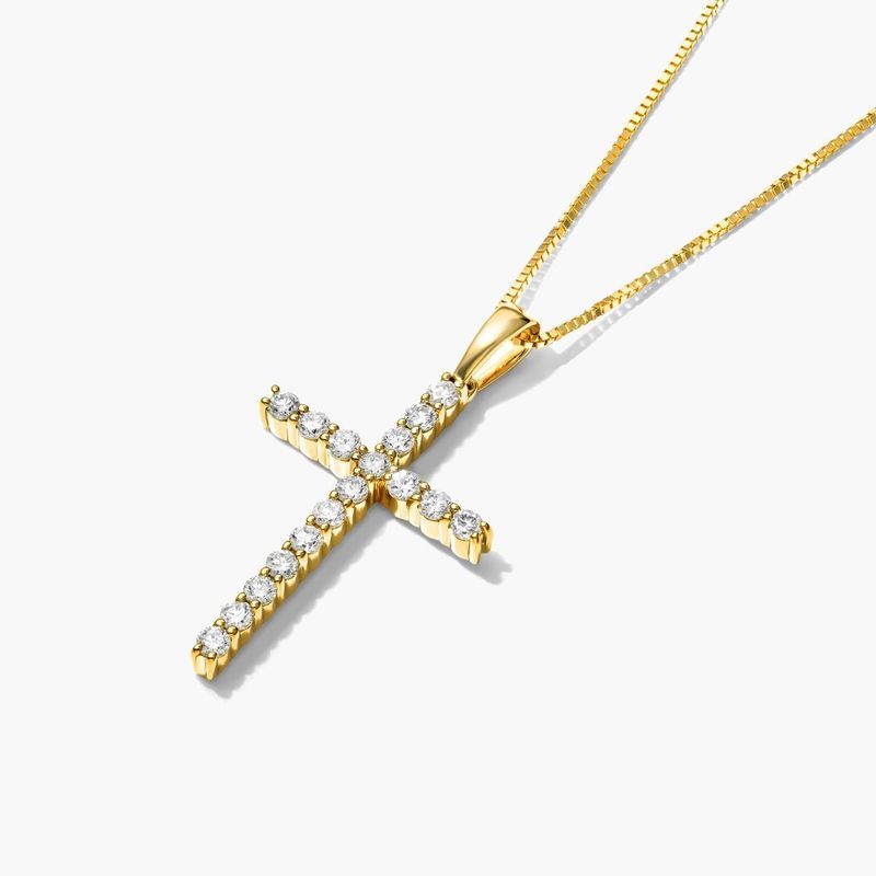 Diamond Cross Pendant