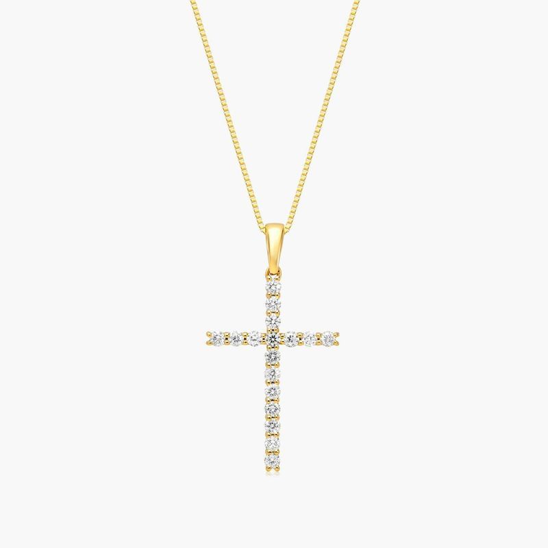 Diamond Cross Pendant