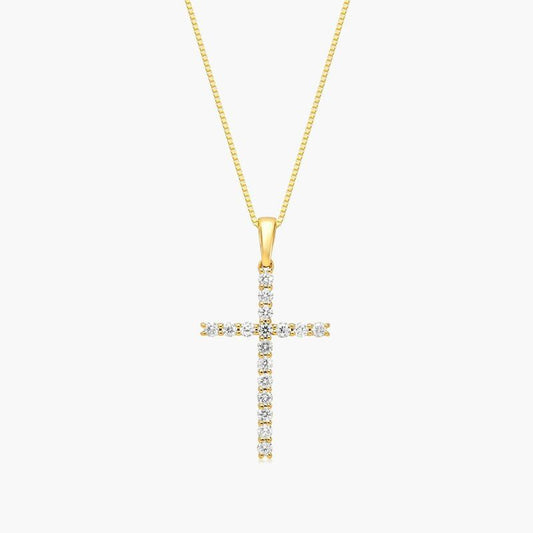 Diamond Cross Pendant