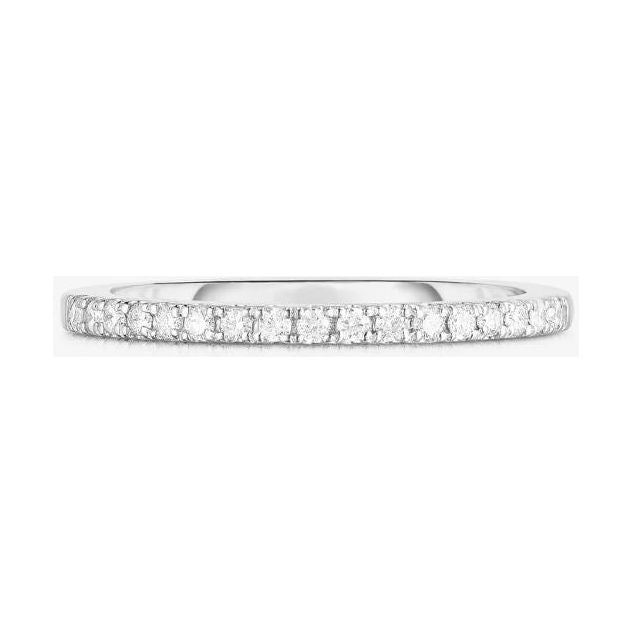 Gold Half Eternity Diamond Band