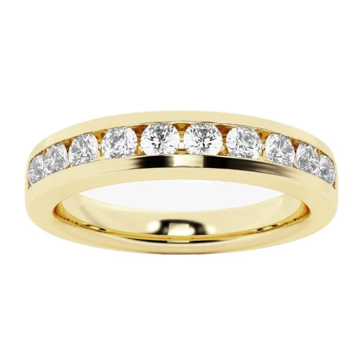 Channel Set Diamond Band