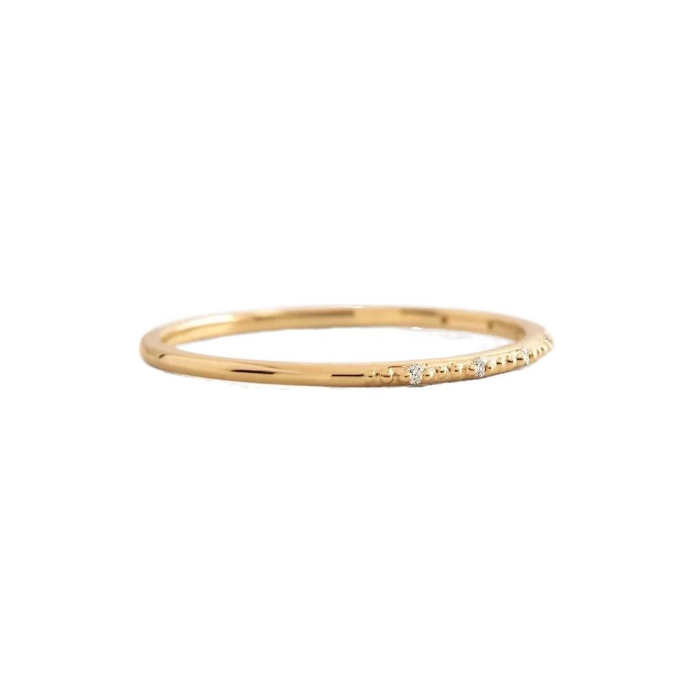 14K Bubble Bliss Diamond Band