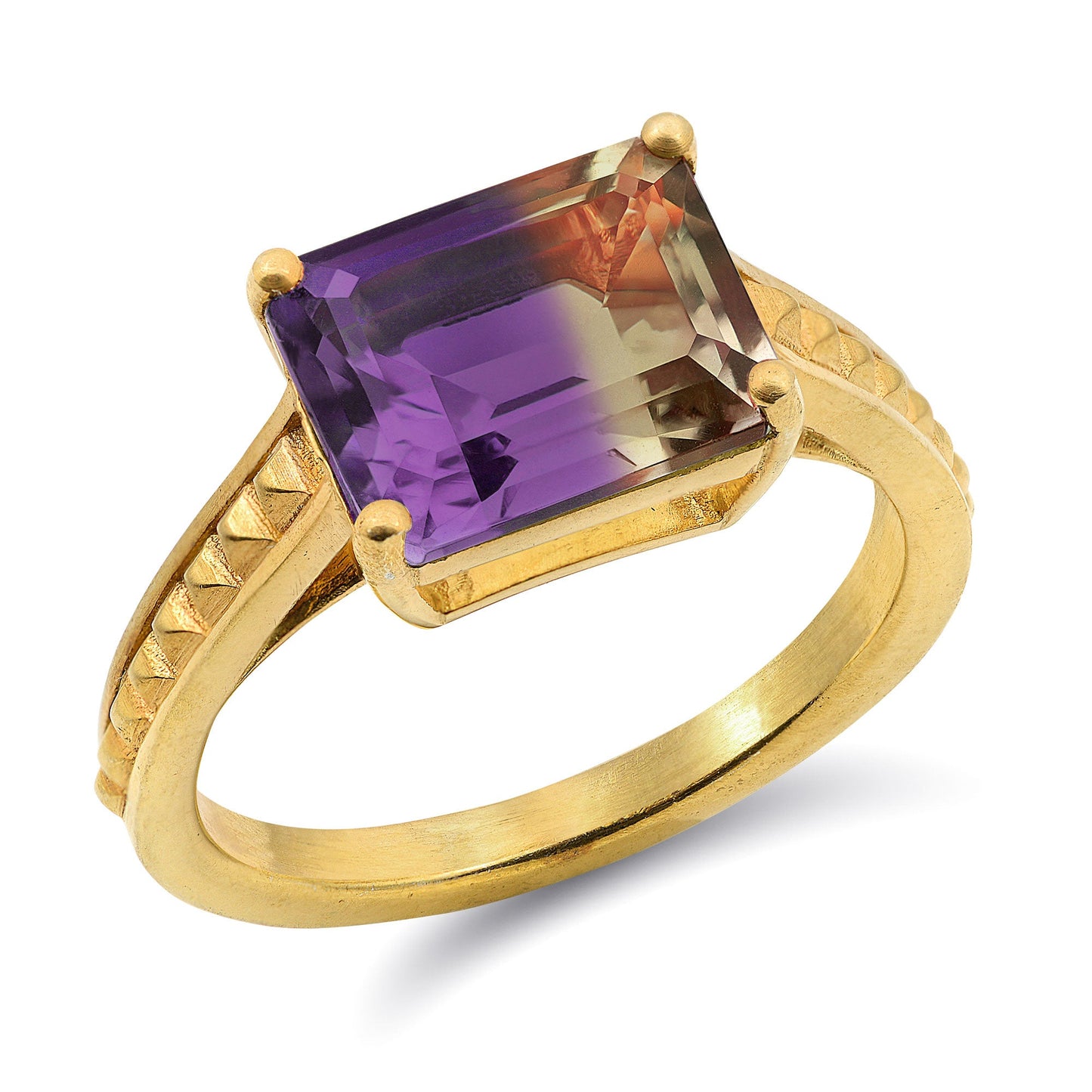 Pyramid Ring Ametrine 18K yellow gold Ametrine necklace 14k gold 14k solid gold Ametrine Ametrine Crystal Ametrine meaning Ametrine Ring Ametrine jewelry Ametrine Gemstone bluejay fine jewelry custom gold pendants custom pendants gold custom rings