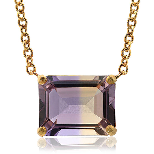 Ametrine necklace 14k gold 14k solid gold Ametrine Ametrine Crystal Ametrine meaning Ametrine Ring Ametrine jewelry Ametrine Gemstone